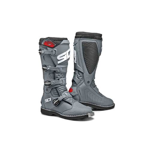 Sidi X Power Motorcycle Boots - Grey/Grey