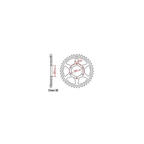 Rear Sprocket Kawasaki 530