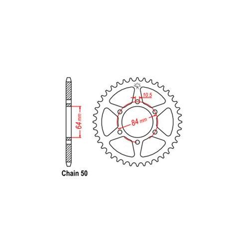 Rear Sprocket Suzuki 530