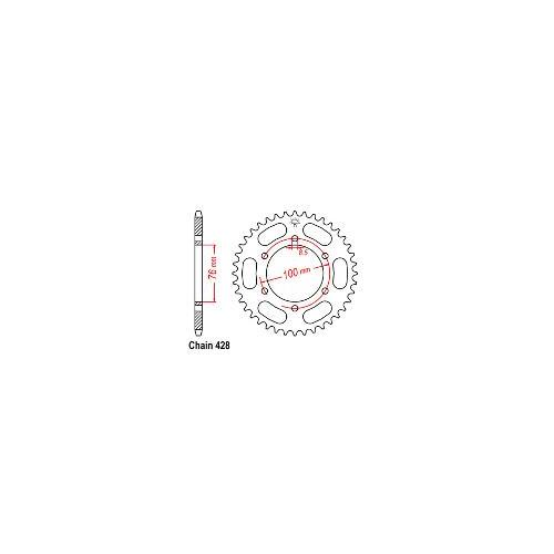 Rear Sprocket Yamaha 428