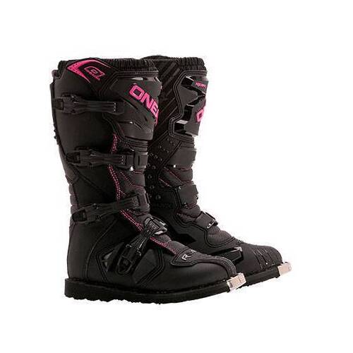 Oneal Rider Youth Boots Black/Pink (05 - 37)