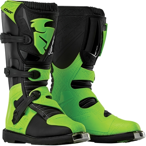 Thor Men's Blitz CE Motocross Boots - Black/Green