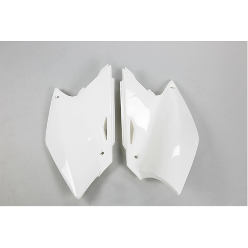 UFO Motorcycle Side Covers Suzuki Rmz 250 White