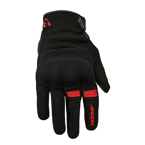 Argon Swift Lightweight for Ladies Motorcycle Off Road Gloves - Black/Red XL