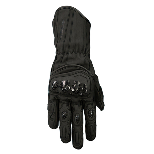 Argon Rush Leather Ladies Motorcycle On Road Gloves - Stealth M