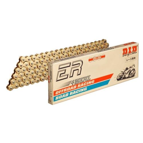 DID Exclusive Racing 415ERZ SDH 130RB Chain - Gold/Black