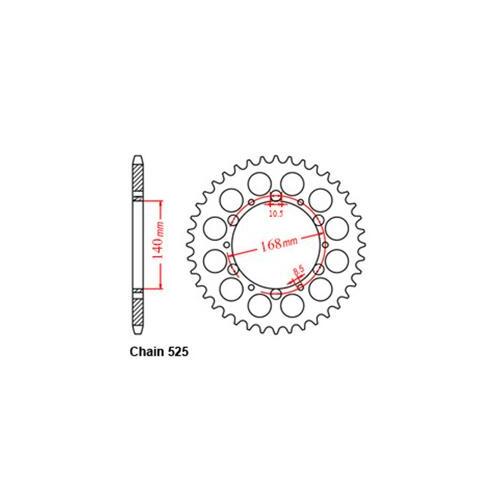 Rear Sprocket Bmw 525