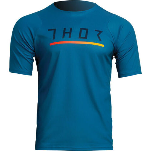 Thor Assist Motorcycle Jersey  SS Caliber Teal SM