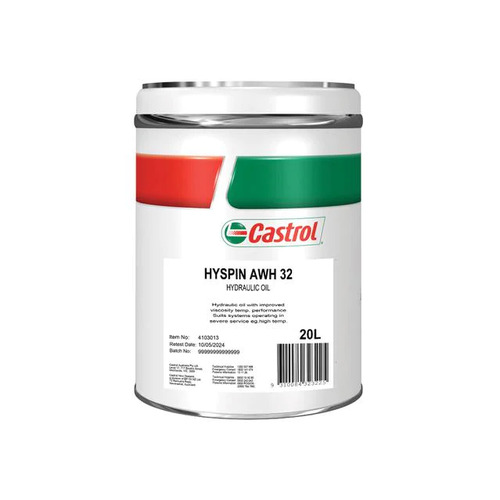 Castrol Motorcycle Hyspin Awh 32 Hydraulic Oil 20 Litre 4103013