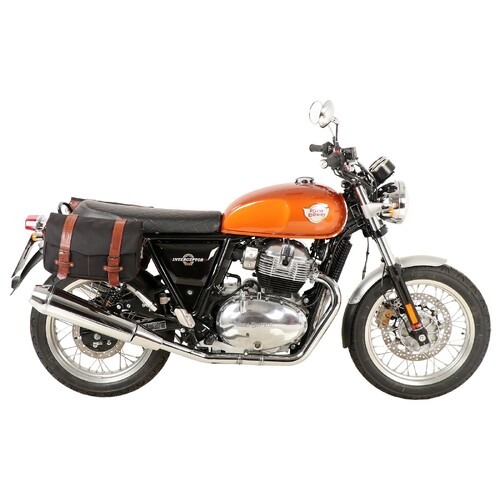 Hepco & Becker C-Bow Sidecarrier Black For Royal Enfield Interceptor (2018-) / Continental 650 / Gt 650 (2019-)