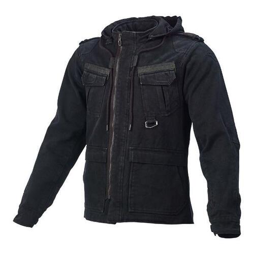 Macna Combat Textile Jacket - Black Small