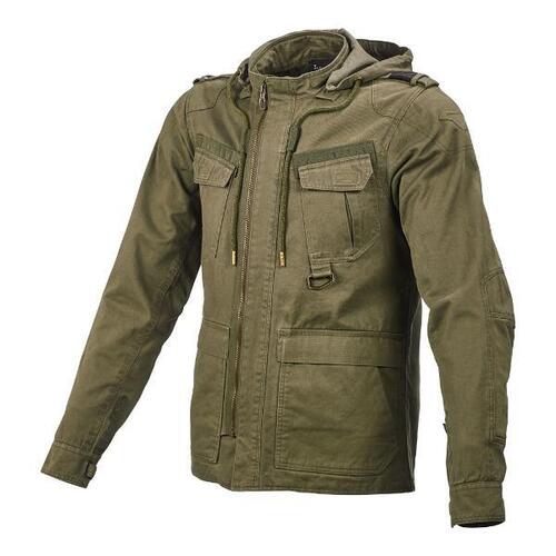 Macna Combat Textile Jacket - Green Medium