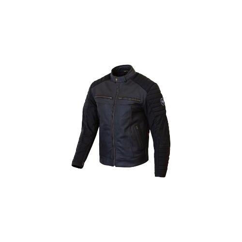 Merlin Ridge Leather Cotec Motorcycle Jacket Size- Black L