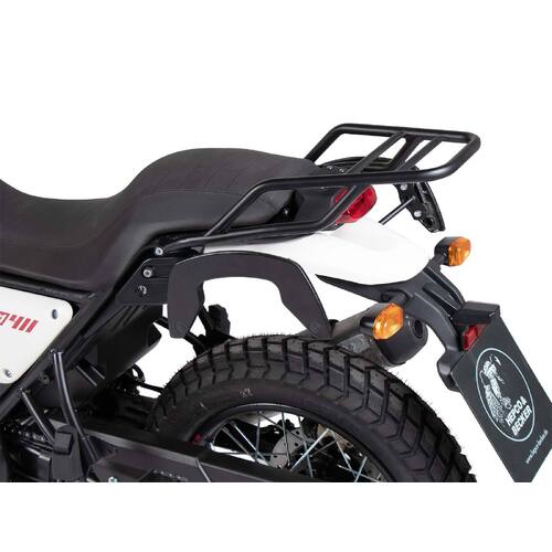 Hepco & Becker Motorcycle Tube Rear Rack - Black For Royal Enfield Scram 411 (2022-)Not Suitable For Topcases