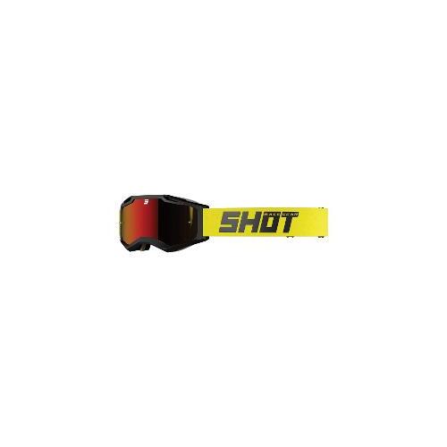 Shot Off Road Motorcycle Goggle Iris 2.0 Solid Yellow Matt