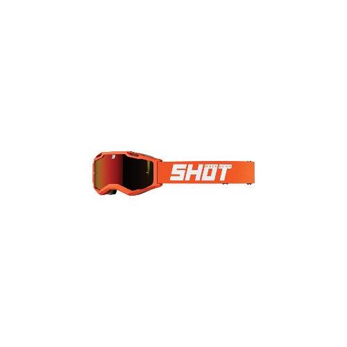 Shot Off Road Motorcycle Goggle Iris 2.0 Solid Orange Matt