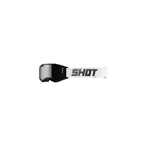 Shot Off Road Motorcycle Goggle Iris 2.0 Solid Black Glossy