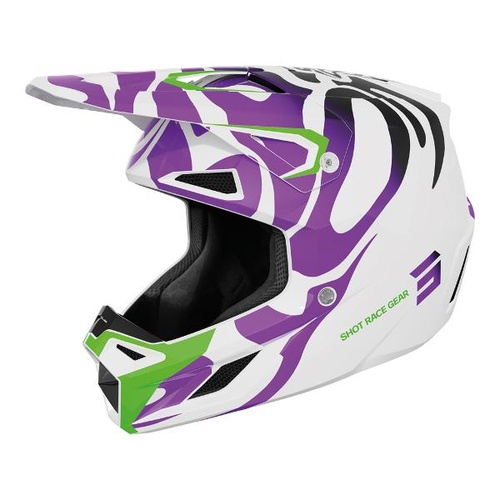 SHOT Helmet Speed Ghost Purple Glossy