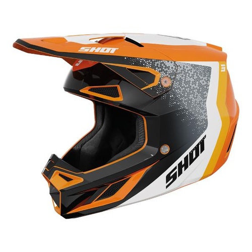 SHOT Helmet Speed Hybrid Orange Glossy