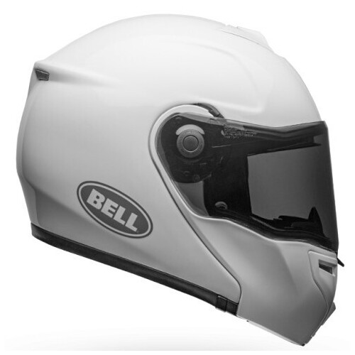 Bell SRT Modular Motorcycle Helmet - Solid White  