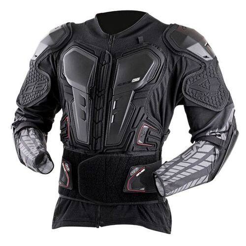 Evs Body Armour G6 Ballistic Motorcycle Jersey - Black