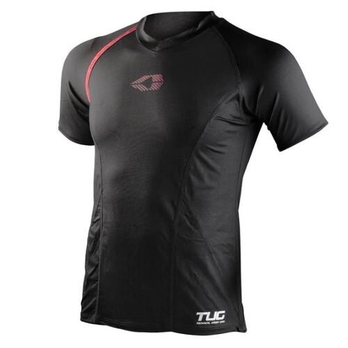 Evs T.U.G. Compression Shirt - Short Sleeve - Black