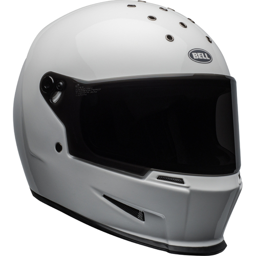 New Bell Eliminator Motorcycle Helmet Medium/Large - Solid White 