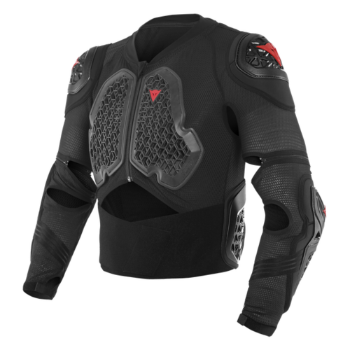 Dainese Armour Motorcycle MX 1 Safety Jacket - Ebony/Black