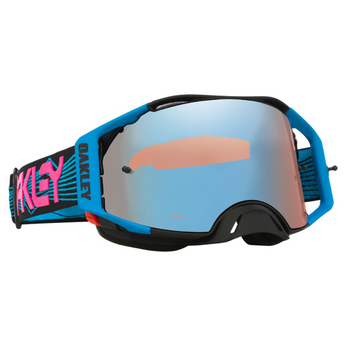 Oakley - Airbrake - Blue Wired - Dark MX Sapphire Iridium Lens