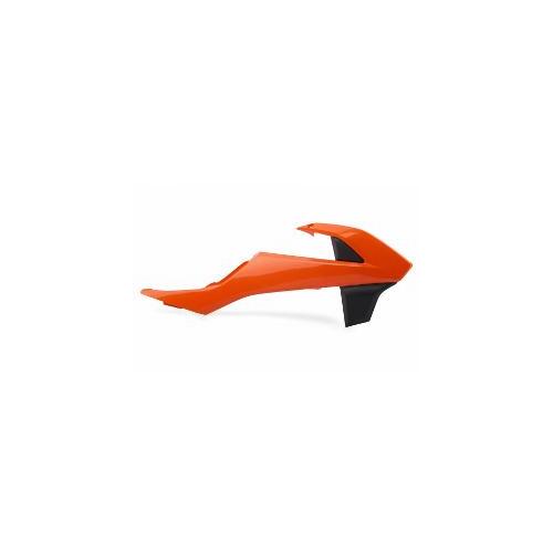 Polisport Motorcycle  Radiator Scoops KTM 65SX 16 OEM Orange