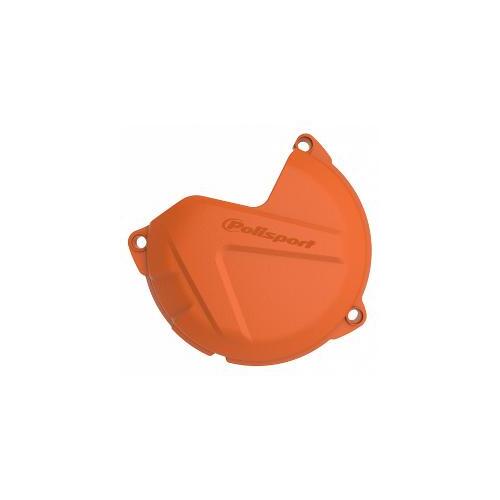 Polisport Motorcycle  Clutch Cover Protector KTM/HUSQ Orange