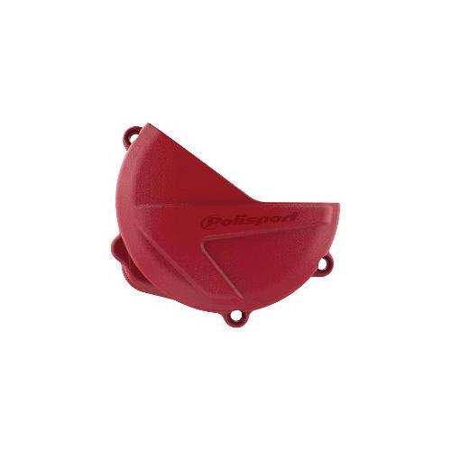 Polisport Motorcycle  Clutch Cover Honda CRF250R 18-22 Red
