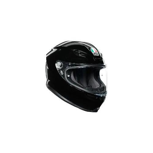 AGV K6 Motorcycle Helmet  Black 