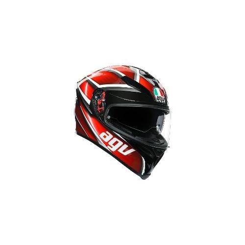 Agv K5 S Tempest Motorcycles Helmet - Black/Red
