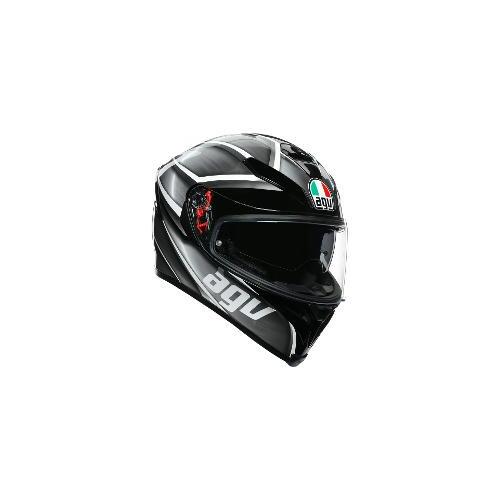Agv K5 S Tempest Motorcycles Helmet - Black/Silver