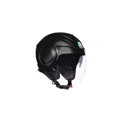Agv Orbyt Motorcycle Helmet Matte Black Large