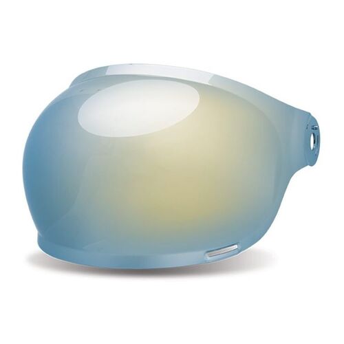 Bell Bullitt Bubble Face Shield Helmet Visor - Gold Iridium/Black Tab