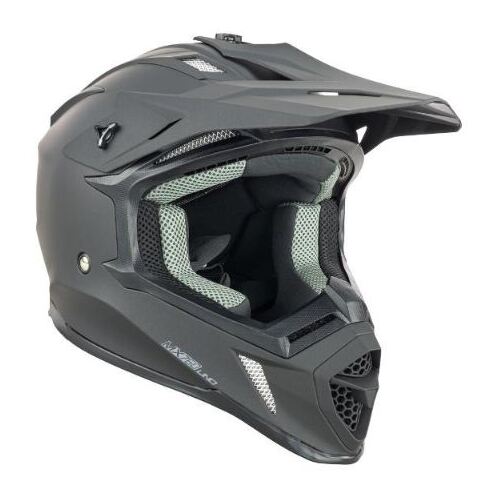 Nitro MX760 Satin Motorcycle Helmet - Black