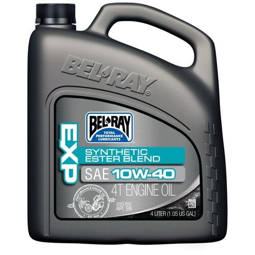 Bel-Ray EXP Synthetic Ester Blend 4T 10W-40 Engine Oil - 4 Liter
