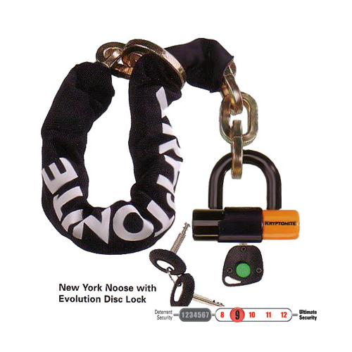 Kryptonite New York 1275 Noose EV Series 4 Disc Lock