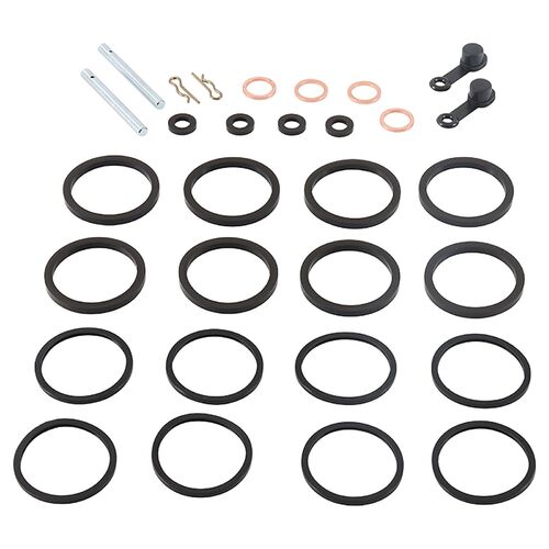 All Balls Caliper Rebuild Kit Front Kawasaki Zzr1100 1100 1991-2000