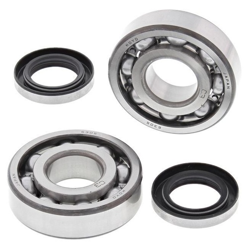 New Whites Engine Main Bearing Kit For Kawasaki KDX200 200 1983-1990