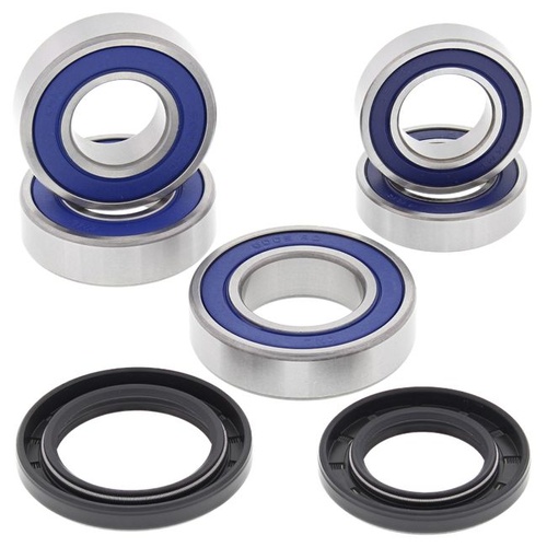 New All Balls Bearing Wheel Kit For Kawasaki KLX650C (Electric Start) 1993-1996