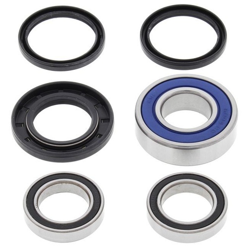 New All Balls Bearing Wheel Kit For Kawasaki KDX200 1986-1988