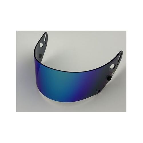 Arai GP-7 Mirrorised Blue Shield Motorcycle Helmet Visor - Light Tint