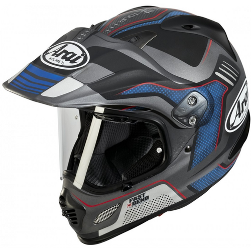 New Arai  XD-4  Motorcycle Helmet Vision - Grey/Blue/Black  