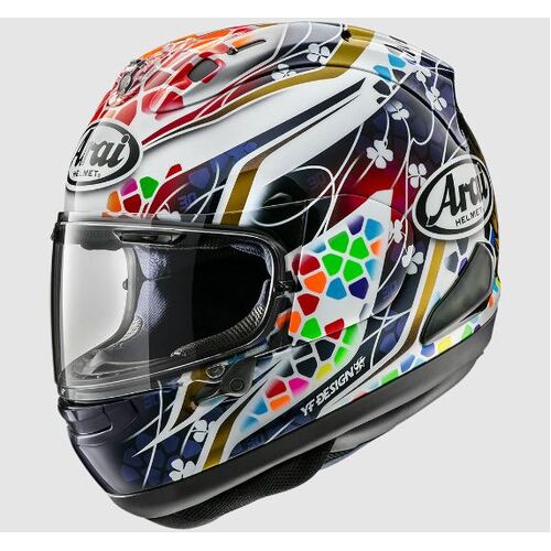 Arai RX-7V Evo Setting The Standard Nakagami GP 2 Motorcycle Helmet