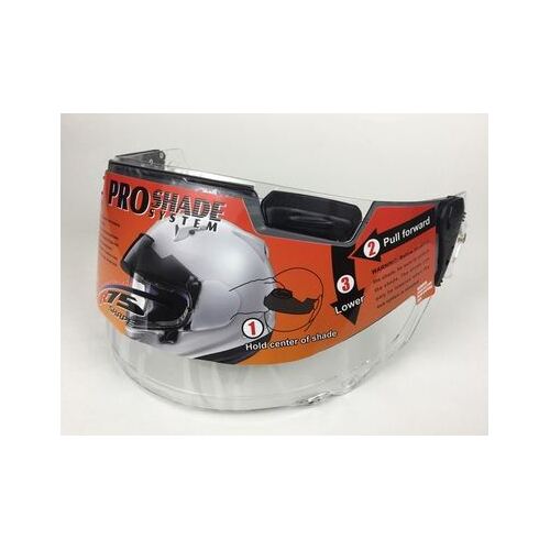 Arai Pro Shade System Tint  Quantic Promo Helmet Visor - Clear Shield