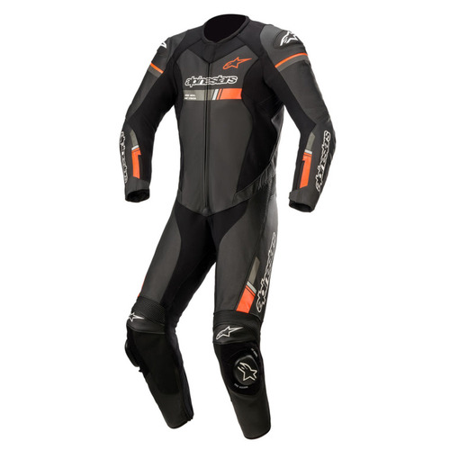Alpinestar Gp Force Chaser 1 Piece Racing Suit Black/Fluro Red (1030) /58