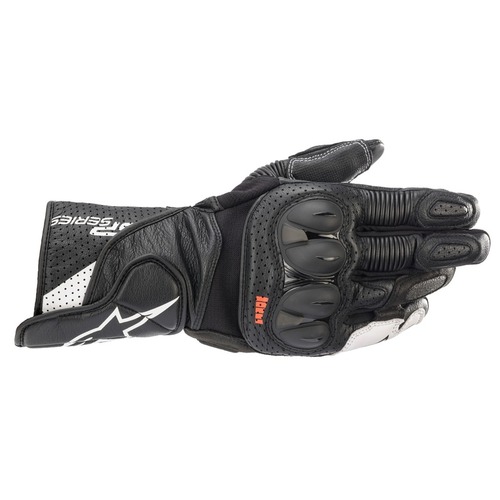 Alpinestars SP2 V3 Leather Motorcycle Gloves - Black/White